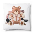 山田デイジーのぽえむちゃんと平良くん Cushion