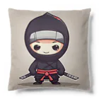 d-design-labのかわいい忍者のイラストグッズ Cushion