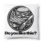 Meat-king.comのno meat no life Cushion