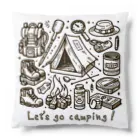 南国のキャンプに行こう！【Let's go camping!】 Cushion