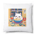 DanefushiのHAKATA RAMEN CAT SUSURU‼ クッション