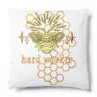 ConversationStarterのHARD WORKER Cushion