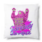 GOOD VIBES CATSの言いたいことがあるやつだけが生き残る Cushion