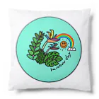 aloha_world_in_circleのrainbow day Cushion