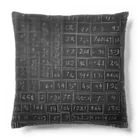 Isaiah_AI_Designの黒板の数字 Cushion