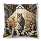 kotpopのOwl and knowledge Cushion