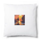 mazislowlifeの夕日の眺め Cushion