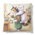 青りんごミュージアムのまかない Cushion