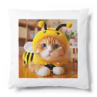 終わらない夢🌈のミツバチ🐝のコスプレをした🐱にゃんこ🐾 クッション