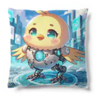 きっとカワイイ何でも図鑑の転移するひよこ Cushion