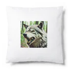 POINT MONEYのAngry wolf Cushion