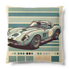 todatodatodaのレトロなスポーツカー Cushion