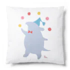 バクのSHOPのジャグリング②青帽子 Cushion