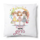 Stylo Tee Shopのガールズとお出かけ Cushion