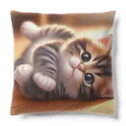 kangekiのころがりにゃんこ Cushion
