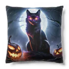 ◥(M)◤のHalloween×Cat Cushion