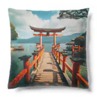 AQUAMETAVERSEの鳥居　なでしこ1478 Cushion