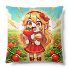 bottaの可愛い、リコピン、トマト食べてる Cushion