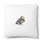 Pixel Art Goodsのカモ（pixel art） Cushion