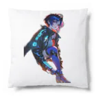 DRILLERのAI美少女サイバーパンク Cushion