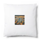 hamanakoの工場夜景の光 Cushion