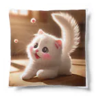 SAKUKOBAの頬紅をしたような可愛い子猫SAKUCAT Cushion