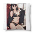 inoken_の黒髪美女 Cushion