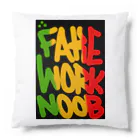 NOOBのラスタカラーグラフィティGRAFFITI  Cushion