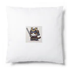 にゃんラボの武士にゃんこ Cushion