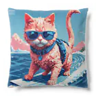 メロンパン猫のサーファーキャット Cushion