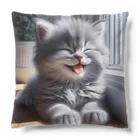 kangekiのあかんべにゃんこNo.4 Cushion