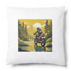 shime_savaの旅するバイカー Cushion