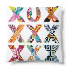 Chi3のxxxxxxxx カラフル・クロス：多様性の融合 Cushion