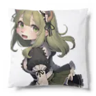 もけもけモンモンのバイソンの女の子　ヴァネッサ Cushion