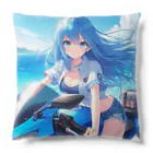 「ワンダーワールド」の短パン姿が彼女のアクティブさ❣️ Cushion