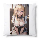 美少女学院の金髪美少女　七海ちゃんメイド Cushion