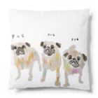 hisakonのpug pug pug Cushion