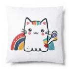 yielanggo007の虹のねこ Cushion