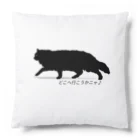 逃亡する猫「見世棚」の逃亡する猫 Cushion