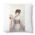 和の浴衣の彼女 Cushion