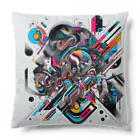 のだまクリエイターズらぼの近未来アート Cushion