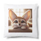 ゆうちゃんNFTいいねの耳長フェネックちゃんのフリーグッズ Cushion