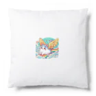 oz-chanの空飛ぶ猫アニメ風1 Cushion