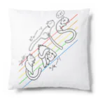 ONPu.ARTのネコ文字 Cushion