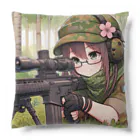 SWQAの可愛い女性スナイパー Cushion