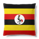 お絵かき屋さんのウガンダの国旗 Cushion