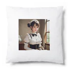 オリジナルグッズショップ KIJITORAのメイドさん Cushion