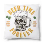 HIGEQLOのBeer Time Forever クッション