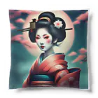 Mr_Geishaの月夜の芸者(Geisya of moon night) Cushion