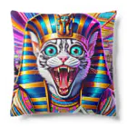 funny-itemsの一攫千金猫 Cushion